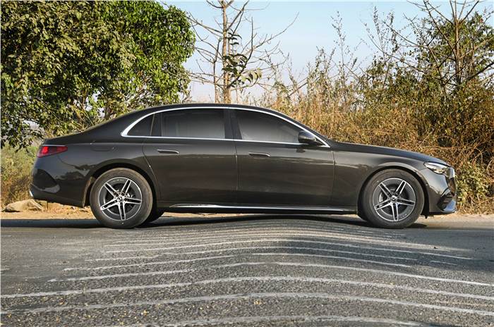 2025 Mercedes-Benz E-Class E 450 rear action